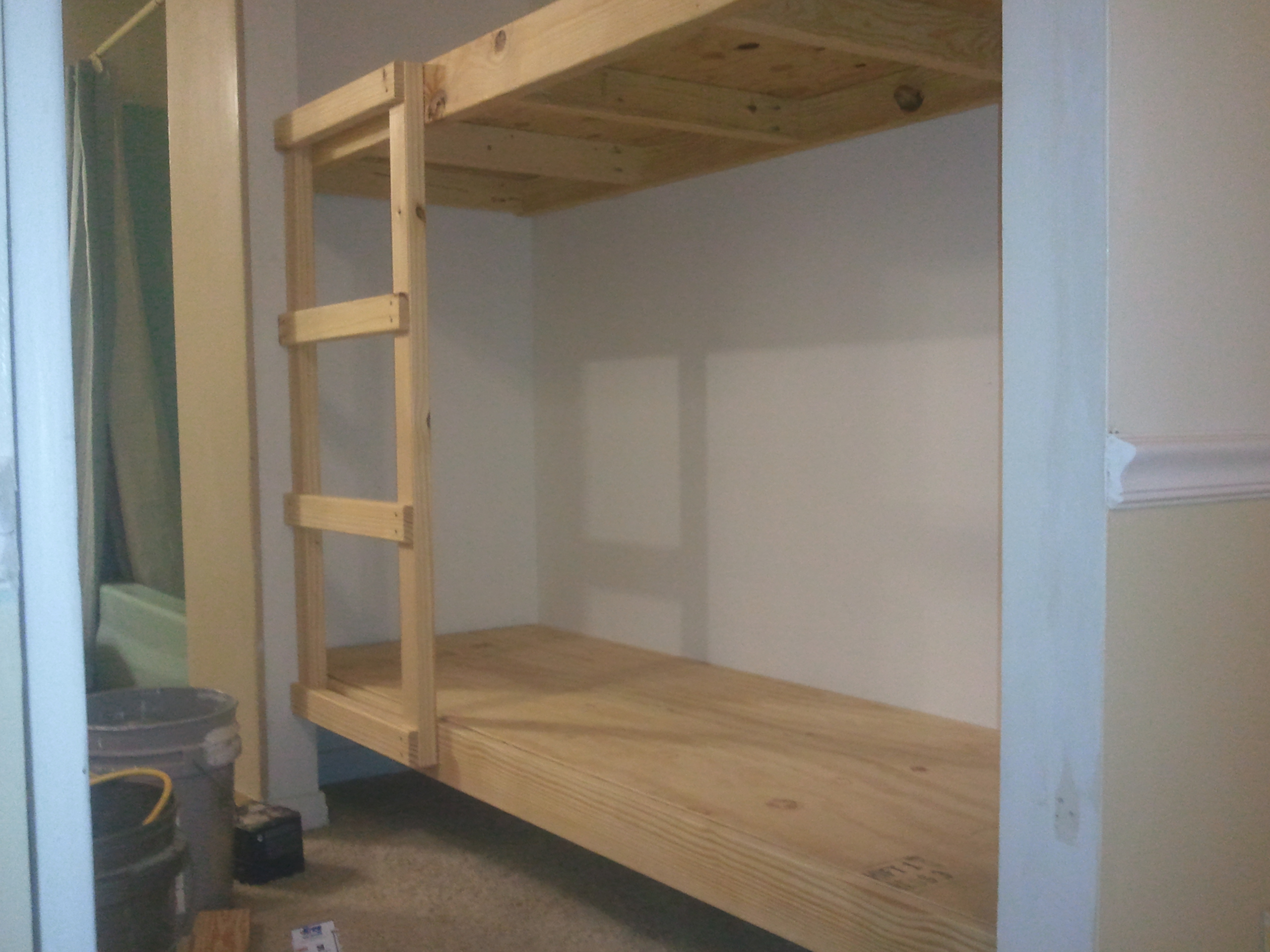 Built in Bunk Bed and “Elf Bunk Beds” | Jays Custom Creations