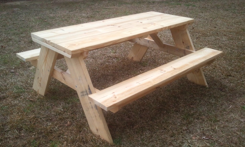  Foot Picnic Table Jays Custom Creations | Beginner Woodworking Project
