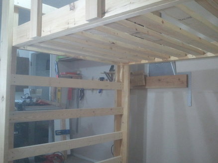 How To Build A Full Size Loft Bed, How To Make Your Own Full Size Loft Bed