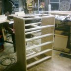 Dresser desk dry erase board1