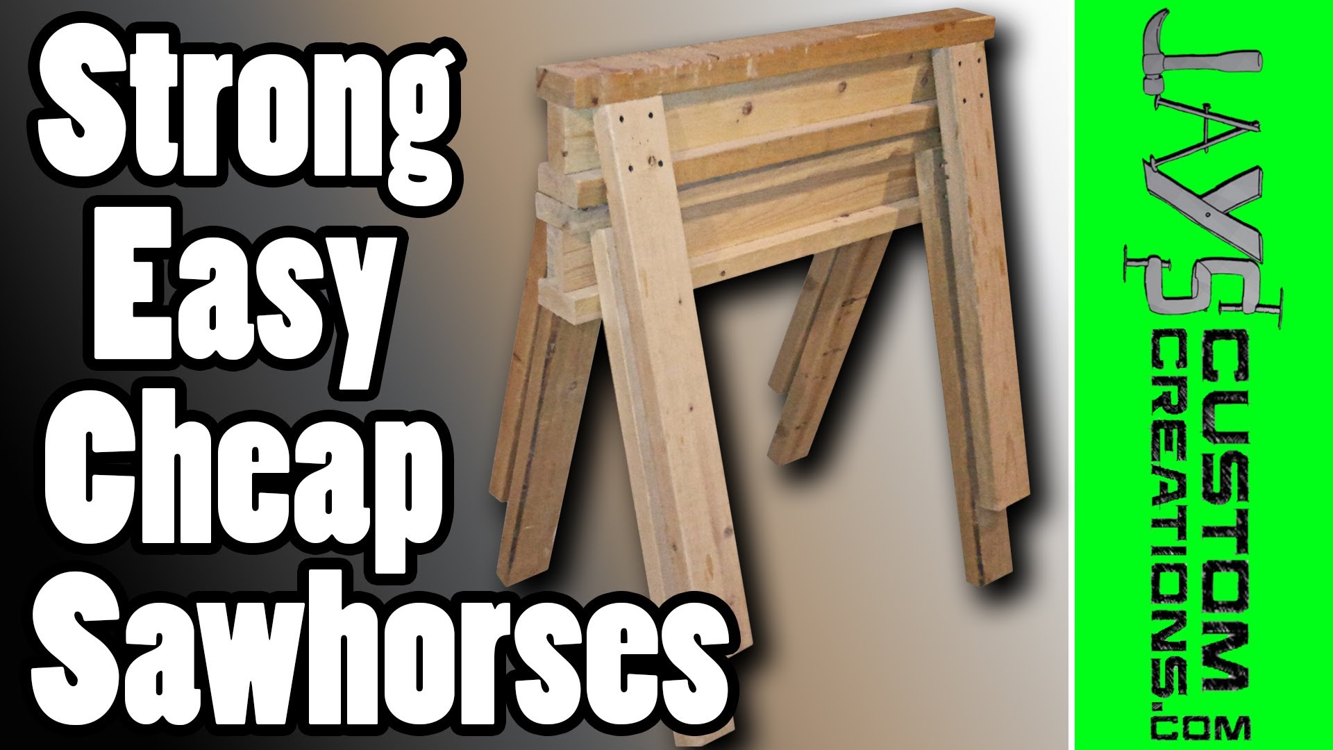 How To Build The Best Saw Horses