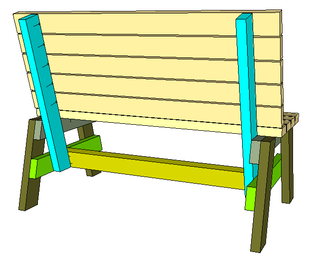 2x4 bench plans