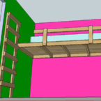twin loft bed  (5)