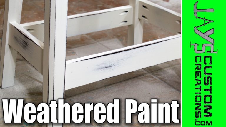 How To Get An Antique Weathered Paint Finish