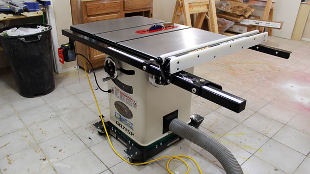 Mobile Base for Grizzly Table Saw  
