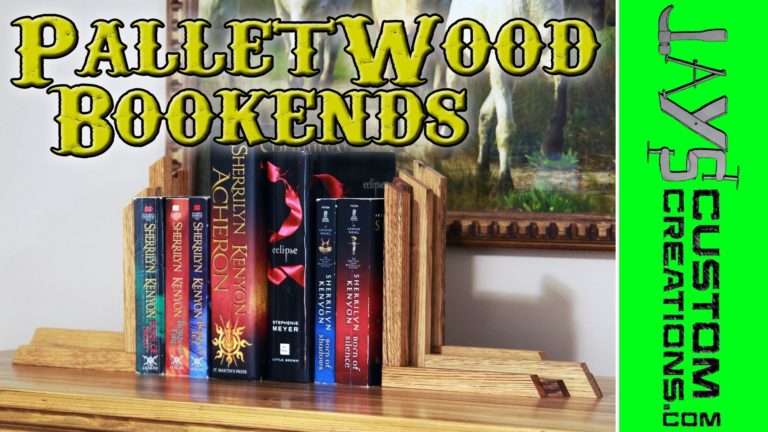 Pallet Wood Bookends