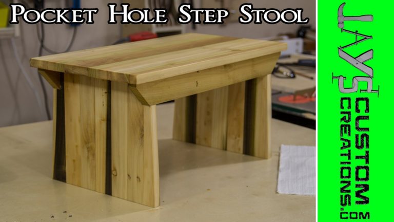 Pocket Hole Step Stool #2