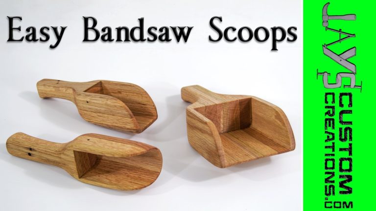 Easy Bandsaw Project – Bandsaw Scoops