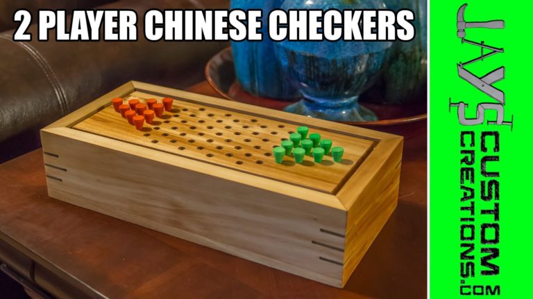 How To Make A 2 Player Chinese Checkers Game Box