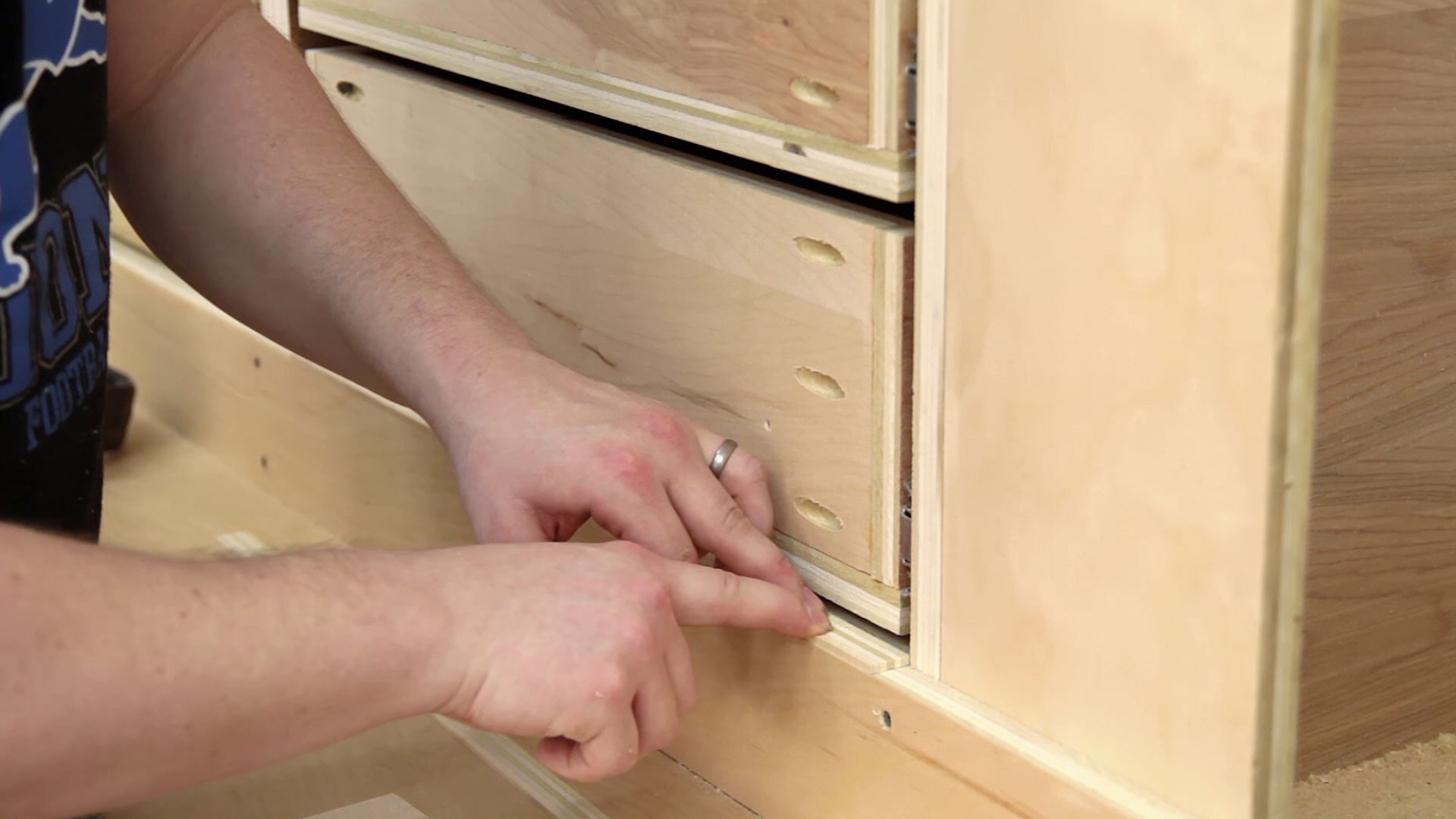miter saw station storage boxes and drawer fronts (5)