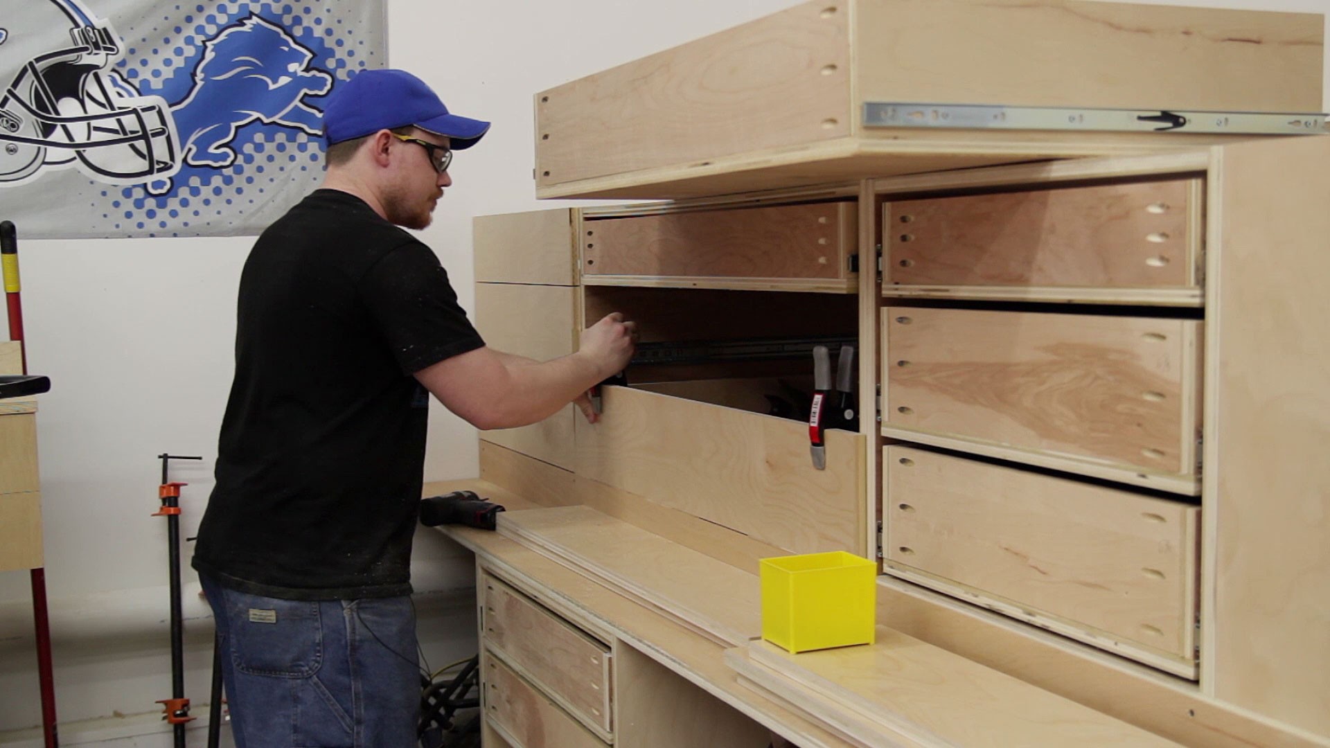 miter saw station storage boxes and drawer fronts (6)