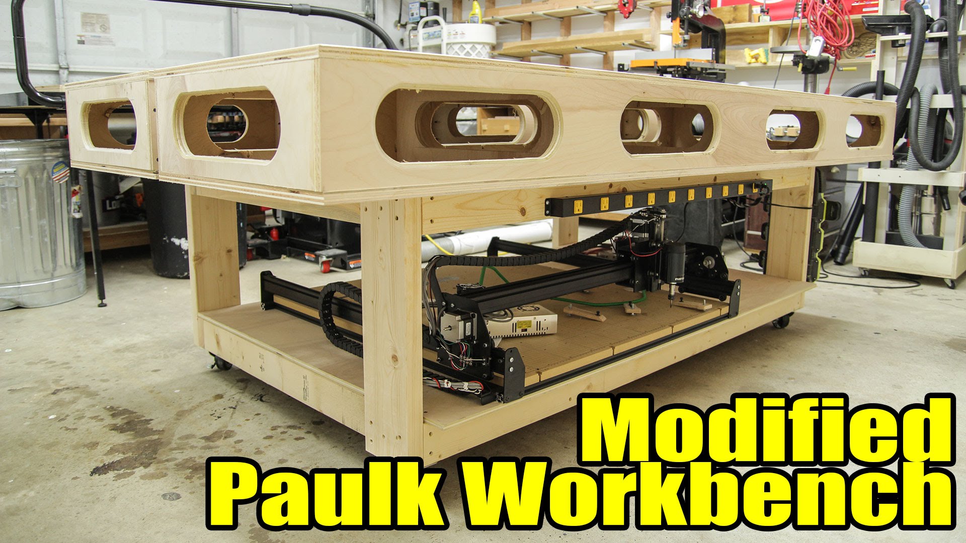 CNC File DIY Mobile Tool Cart, Workshop, Workbench, Homemade Rolling Tool  Cart, Portable, Shop Cart, Tool Caddy Garage Storage Black Plywood 