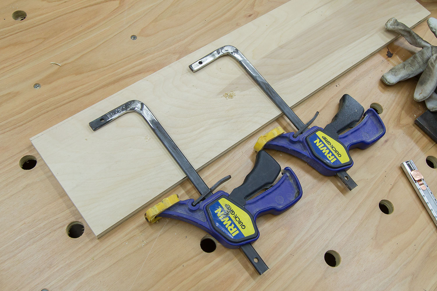 Quick Clamps For Paulk Workbench Or MFT Table | Jays 