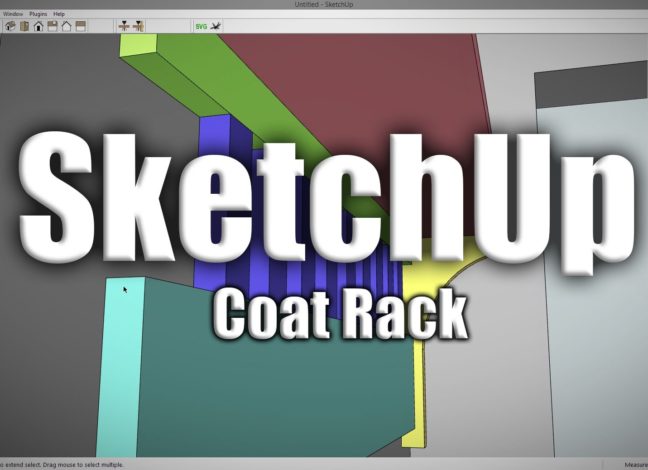 Jacket Rack Sketchup SketchUp | Jays Custom Creations
