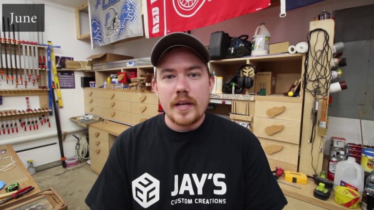 Vlog #107: My First Woodworking Project