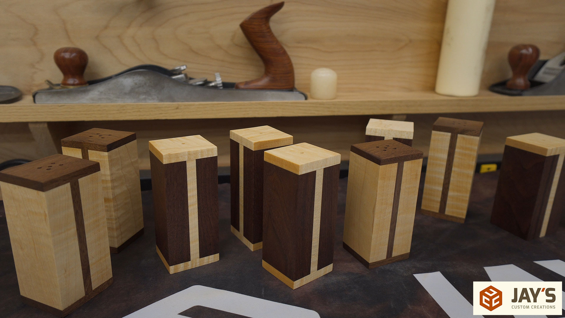 PROJECT: Off-Center Salt and Pepper Shakers - Woodworking, Blog, Videos, Plans