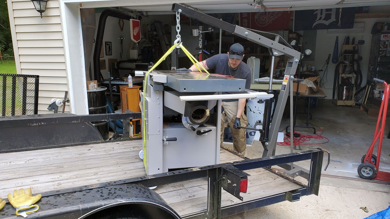 30×40 Shop Part 2: Moving The Tools