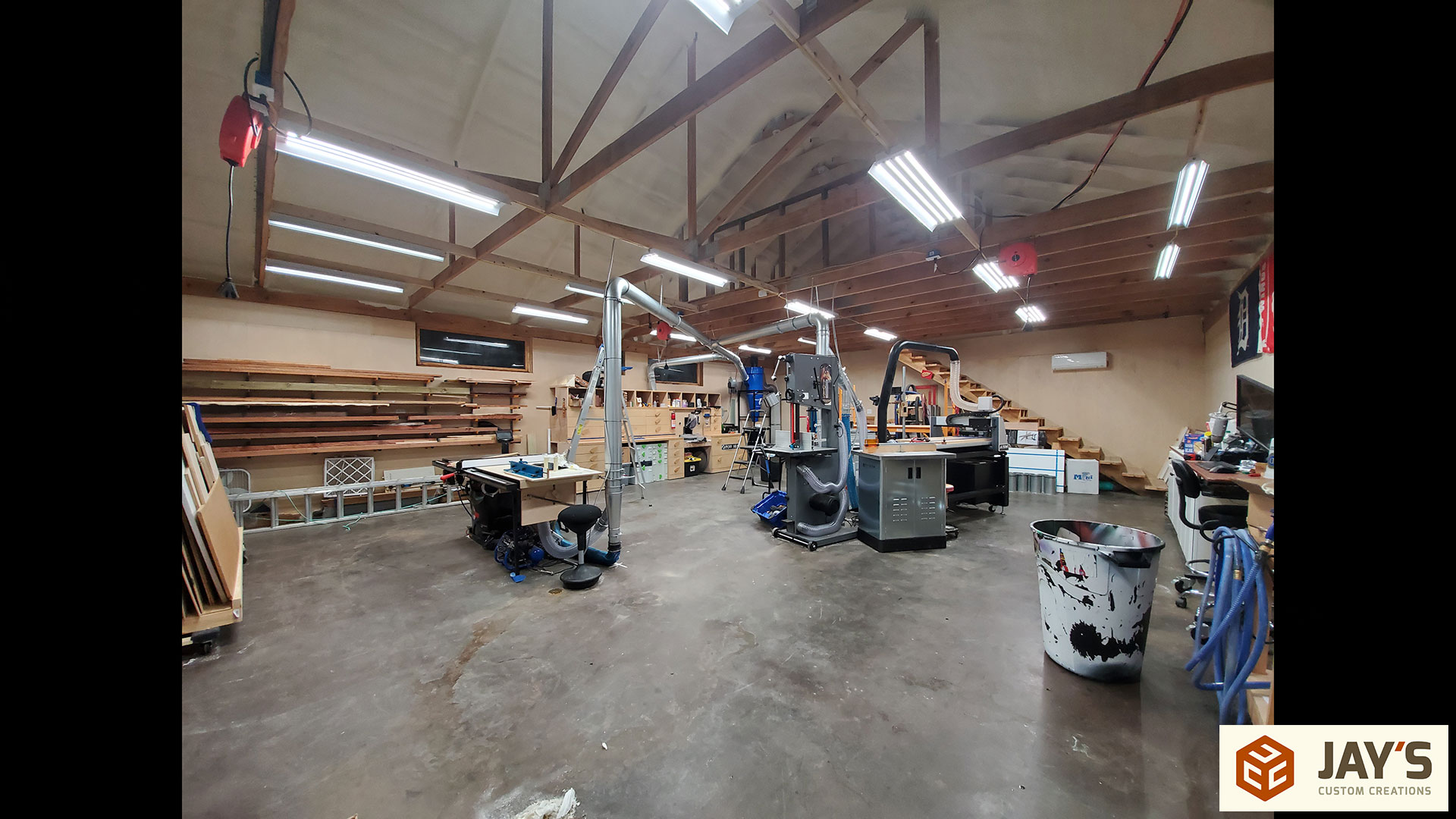30 X 40 Woodworking Shop Layout