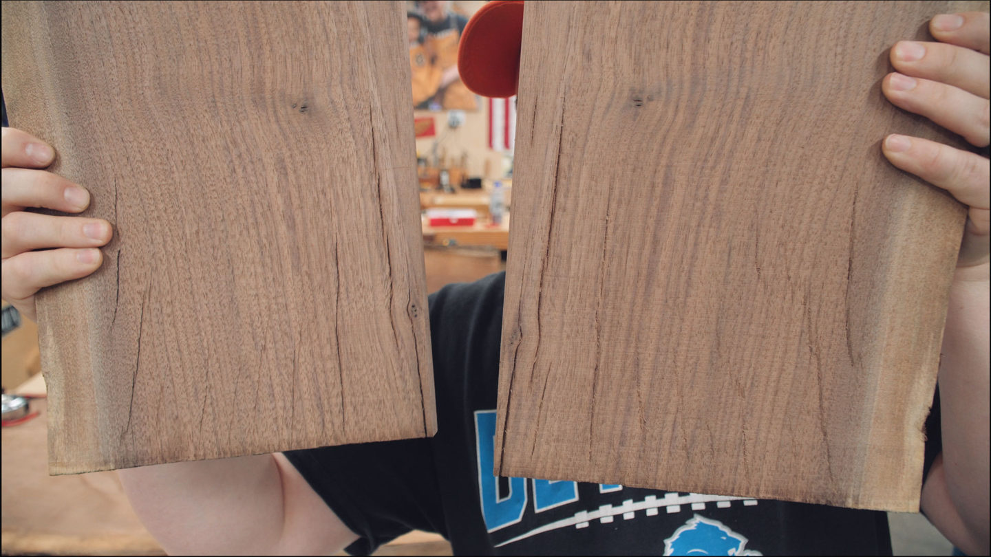 Case Hardening in Wood – Tension Set
