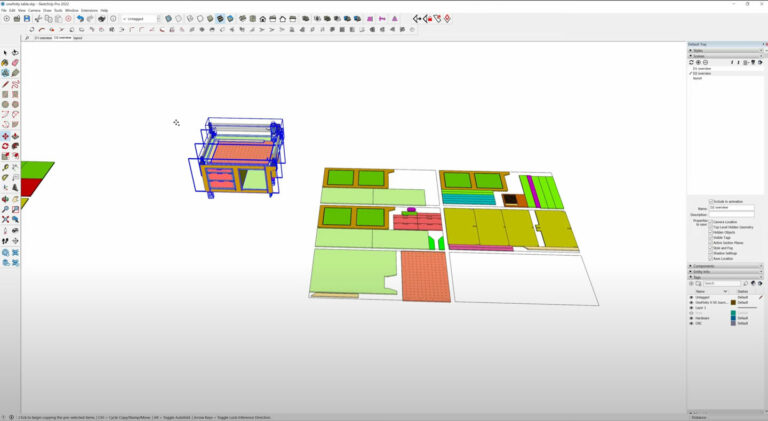 SketchUp: Extension to help with manual layouts