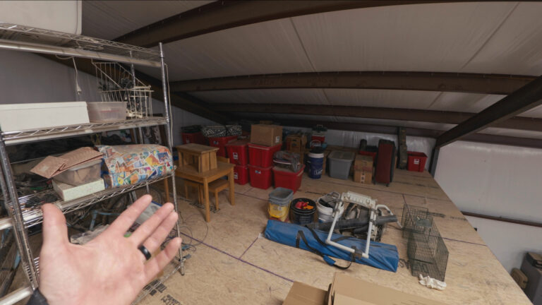 Day 624 – Loft Storage, Mulching for Tilling