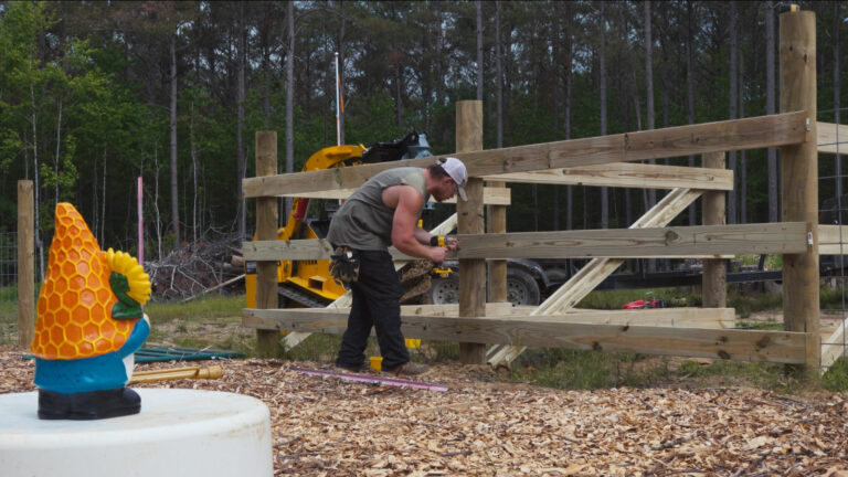 Day 755 – Garden Gates and Compost Station – Homestead Garden | Part 6