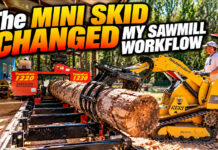The Mini Skid Changed My Sawmill Workflow